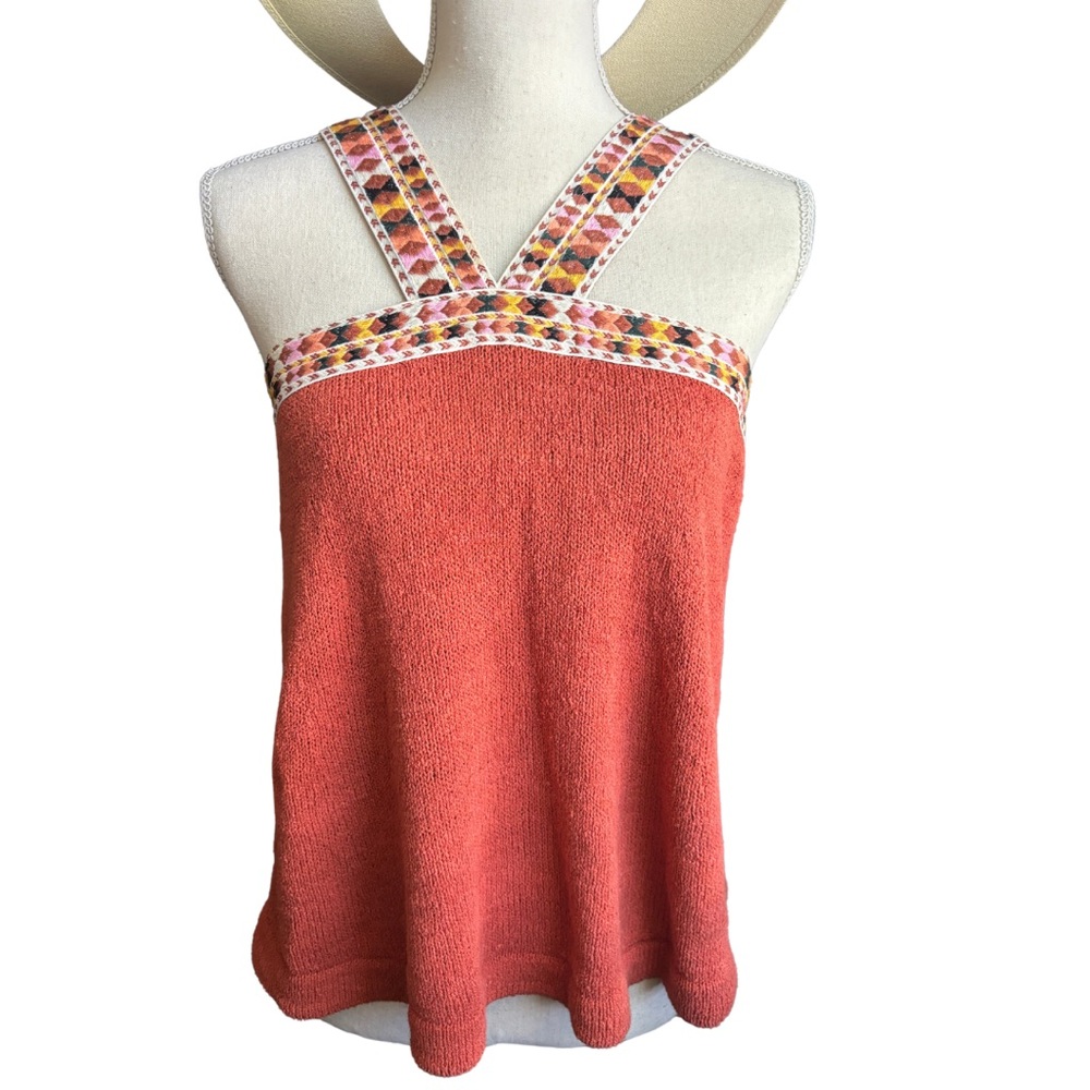 Madewell Embroidered Sweater Tank Small